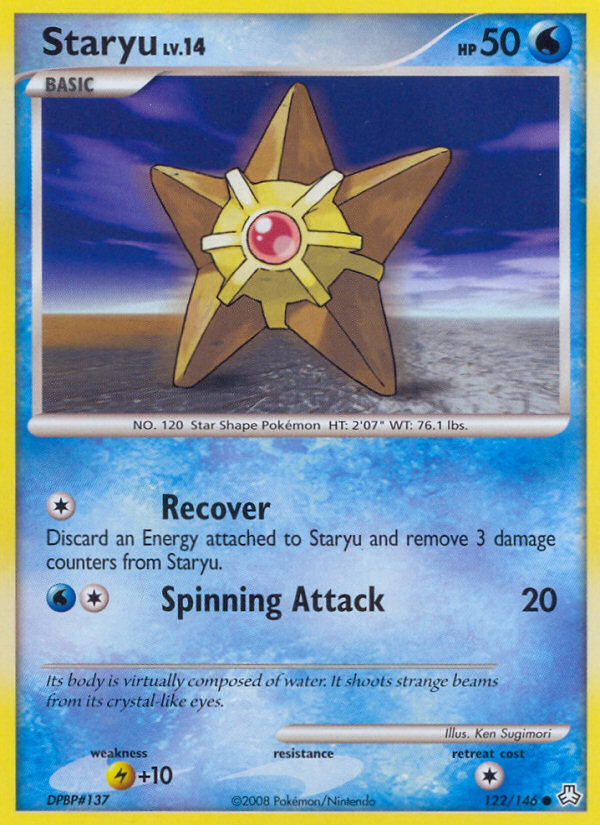 Staryu (122/146) [Diamond & Pearl: Legends Awakened] | Event Horizon Hobbies CA