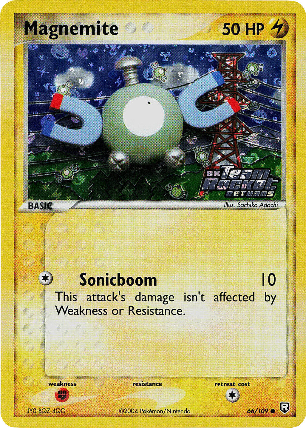 Magnemite (66/109) (Stamped) [EX: Team Rocket Returns] | Event Horizon Hobbies CA