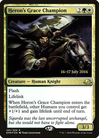 Heron's Grace Champion [Eldritch Moon Promos]