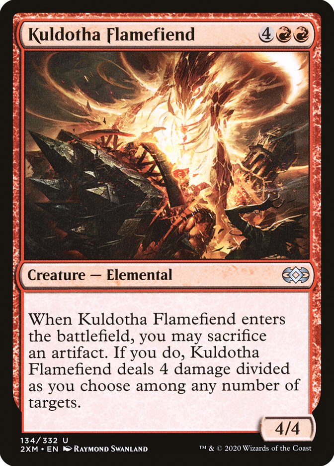 Kuldotha Flamefiend [Double Masters] | Event Horizon Hobbies CA