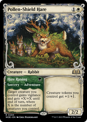 Pollen-Shield Hare // Hare Raising (Promo Pack) [Wilds of Eldraine Promos] | Event Horizon Hobbies CA