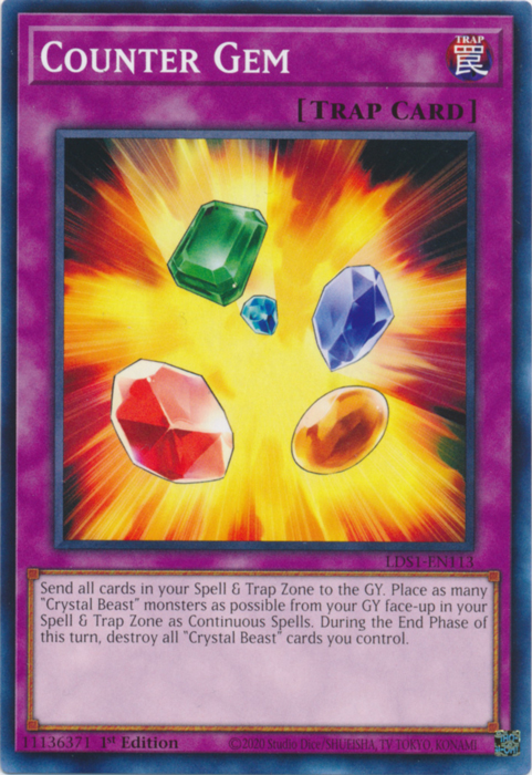 Counter Gem [LDS1-EN113] Common | Event Horizon Hobbies CA