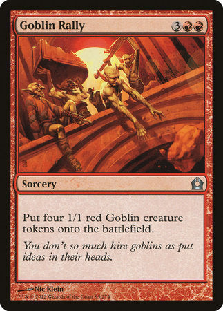 Goblin Rally [Return to Ravnica] | Event Horizon Hobbies CA