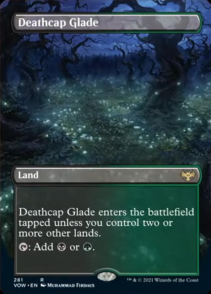 Deathcap Glade (Borderless) [Innistrad: Crimson Vow] | Event Horizon Hobbies CA