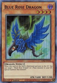 Blue Rose Dragon (Purple) [LDS2-EN104] Ultra Rare | Event Horizon Hobbies CA