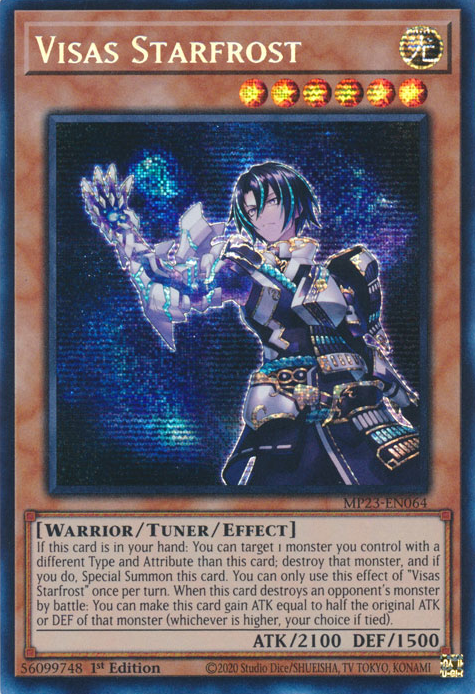 Visas Starfrost [MP23-EN064] Prismatic Secret Rare | Event Horizon Hobbies CA