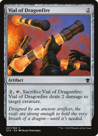 Vial of Dragonfire [Dragons of Tarkir] | Event Horizon Hobbies CA