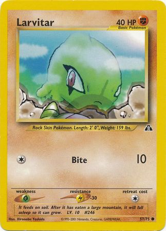 Larvitar (57/75) [Neo Discovery Unlimited] | Event Horizon Hobbies CA