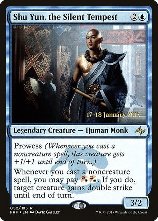 Shu Yun, the Silent Tempest [Fate Reforged Promos] | Event Horizon Hobbies CA