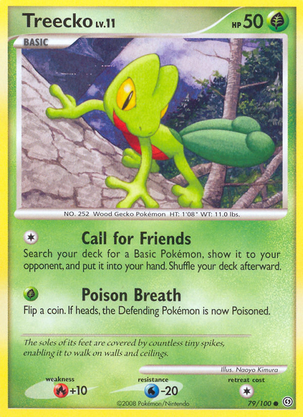 Treecko (79/100) [Diamond & Pearl: Stormfront] | Event Horizon Hobbies CA