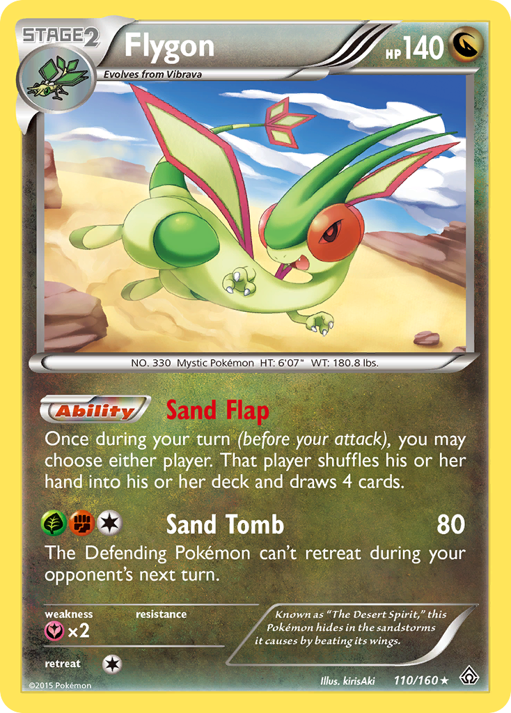 Flygon (110/160) [XY: Primal Clash] | Event Horizon Hobbies CA