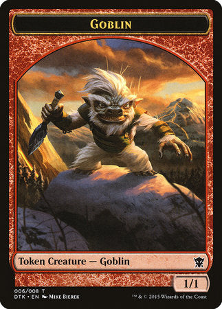 Goblin Token [Dragons of Tarkir Tokens] | Event Horizon Hobbies CA