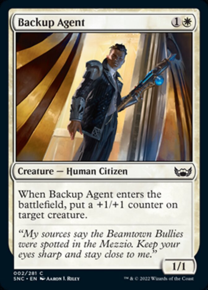 Backup Agent [Streets of New Capenna] | Event Horizon Hobbies CA