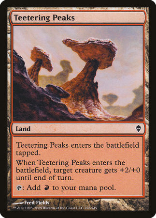 Teetering Peaks [Zendikar] | Event Horizon Hobbies CA