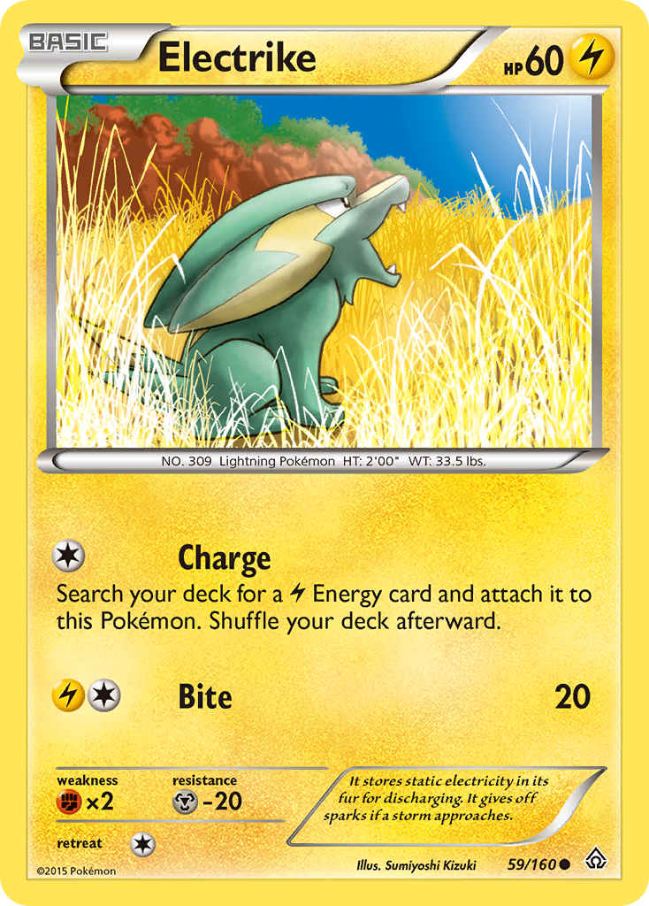 Electrike (59/160) [XY: Primal Clash] | Event Horizon Hobbies CA