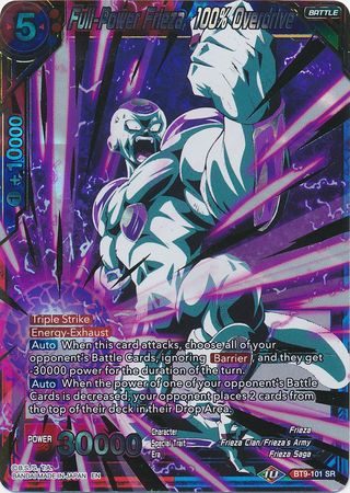 Full-Power Frieza, 100-Percent Overdrive (BT9-101) [Universal Onslaught] | Event Horizon Hobbies CA