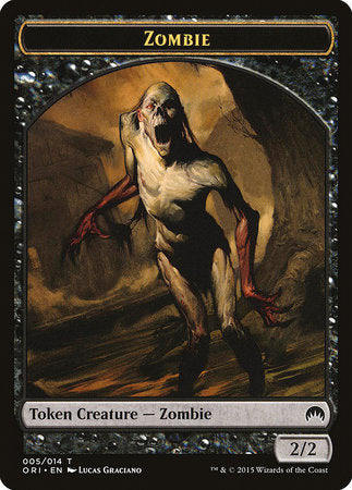 Zombie Token [Magic Origins Tokens] | Event Horizon Hobbies CA