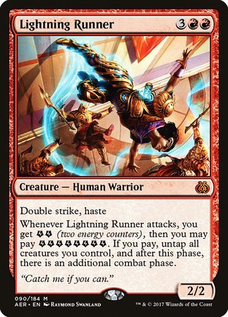 Lightning Runner [Aether Revolt] | Event Horizon Hobbies CA