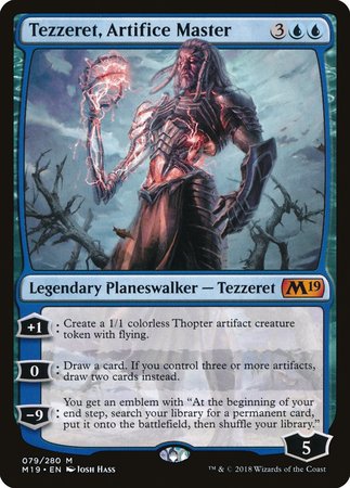 Tezzeret, Artifice Master [Core Set 2019] | Event Horizon Hobbies CA