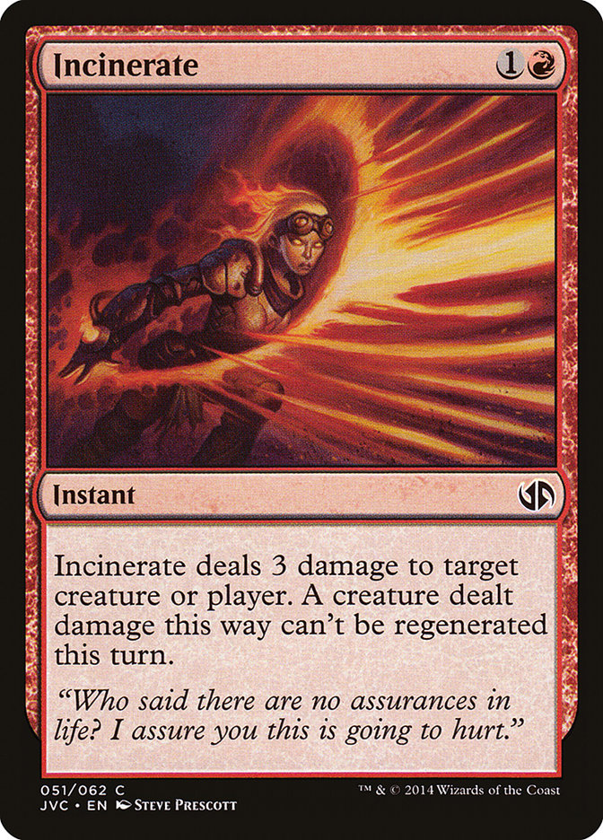 Incinerate [Duel Decks Anthology] | Event Horizon Hobbies CA