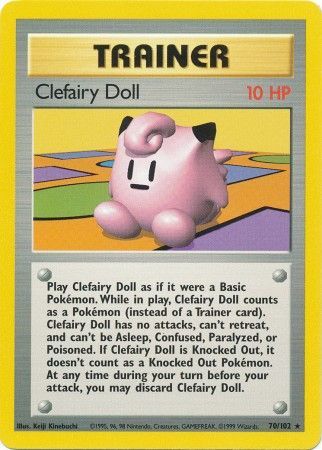 Clefairy Doll (70/102) [Base Set Unlimited] | Event Horizon Hobbies CA