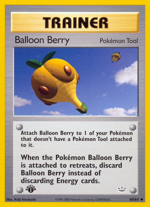 Balloon Berry (60/64) [Neo Revelation 1st Edition] | Event Horizon Hobbies CA