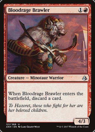 Bloodrage Brawler [Amonkhet] | Event Horizon Hobbies CA