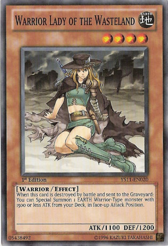 Warrior Lady of the Wasteland [YS11-EN020] Common | Event Horizon Hobbies CA