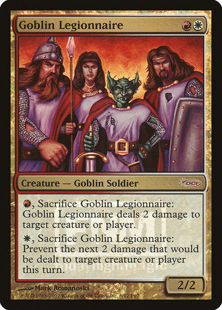 Goblin Legionnaire [Friday Night Magic 2007] | Event Horizon Hobbies CA