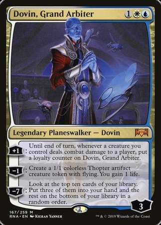 Dovin, Grand Arbiter [Ravnica Allegiance] | Event Horizon Hobbies CA