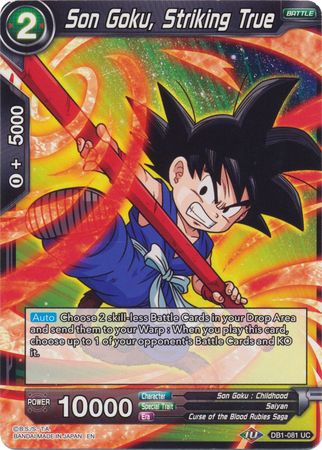 Son Goku, Striking True (DB1-081) [Dragon Brawl] | Event Horizon Hobbies CA