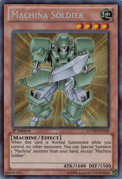 Machina Soldier [LCYW-EN168] Secret Rare | Event Horizon Hobbies CA