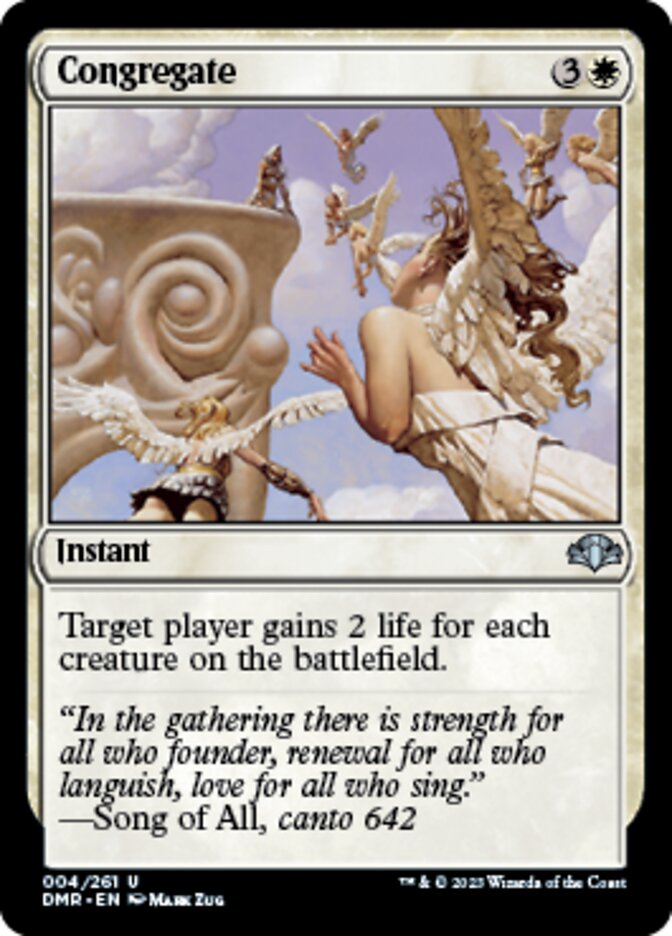 Congregate [Dominaria Remastered] | Event Horizon Hobbies CA