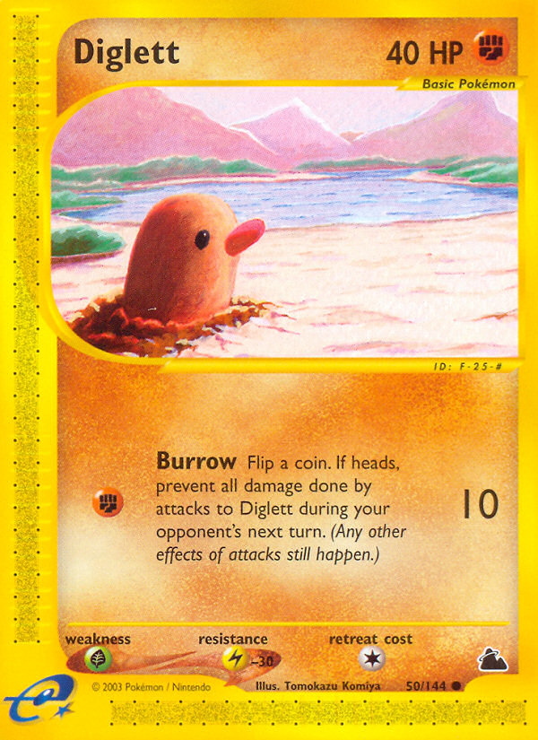 Diglett (50/144) [Skyridge] | Event Horizon Hobbies CA