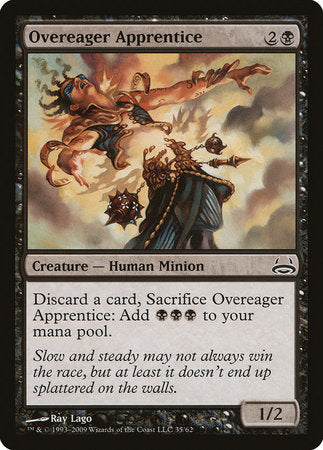 Overeager Apprentice [Duel Decks: Divine vs. Demonic] | Event Horizon Hobbies CA