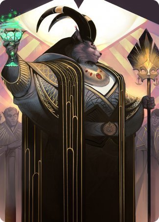 Jetmir, Nexus of Revels 2 Art Card [Streets of New Capenna Art Series] | Event Horizon Hobbies CA