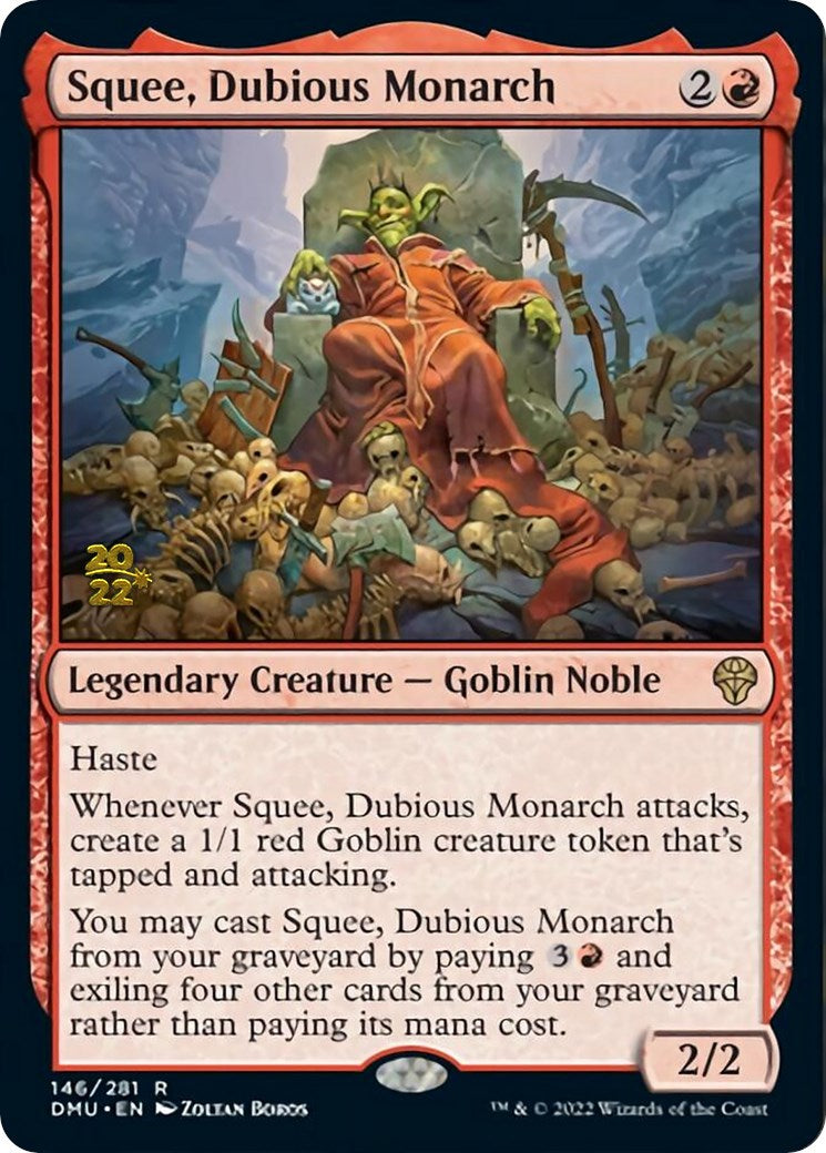 Squee, Dubious Monarch [Dominaria United Prerelease Promos] | Event Horizon Hobbies CA