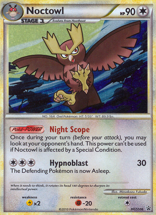 Noctowl (HGSS06) [HeartGold & SoulSilver: Black Star Promos] | Event Horizon Hobbies CA