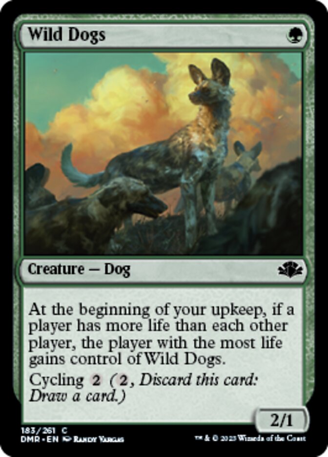 Wild Dogs [Dominaria Remastered] | Event Horizon Hobbies CA