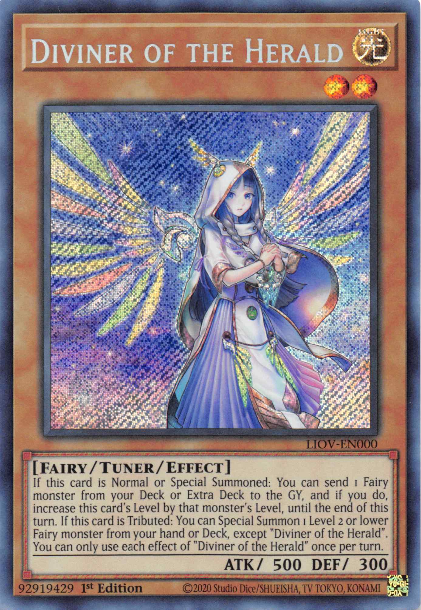 Diviner of the Herald [LIOV-EN000] Secret Rare | Event Horizon Hobbies CA