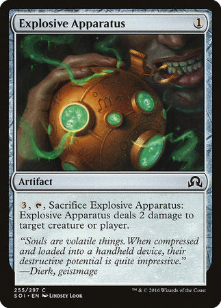 Explosive Apparatus [Shadows over Innistrad] | Event Horizon Hobbies CA