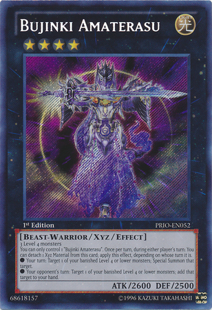 Bujinki Amaterasu [PRIO-EN052] Secret Rare | Event Horizon Hobbies CA