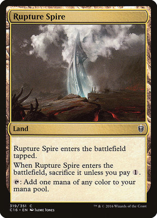 Rupture Spire [Commander 2016] | Event Horizon Hobbies CA