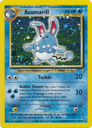 Azumarill (2/111) [Neo Genesis Unlimited] | Event Horizon Hobbies CA