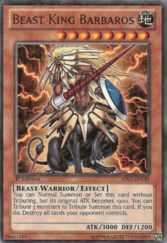 Beast King Barbaros [BP01-EN148] Starfoil Rare | Event Horizon Hobbies CA