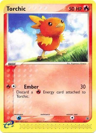 Torchic (017) (Non-Holo) [Nintendo: Black Star Promos] | Event Horizon Hobbies CA