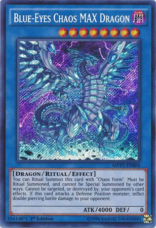 Blue-Eyes Chaos MAX Dragon [MVP1-ENS04] Secret Rare | Event Horizon Hobbies CA