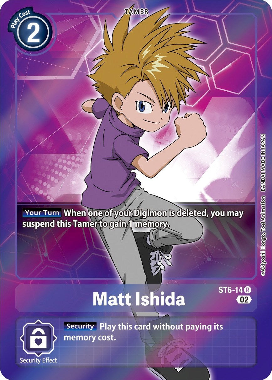 Matt Ishida [ST6-14] (Alternate Art) [Starter Deck: Ragnaloardmon] | Event Horizon Hobbies CA