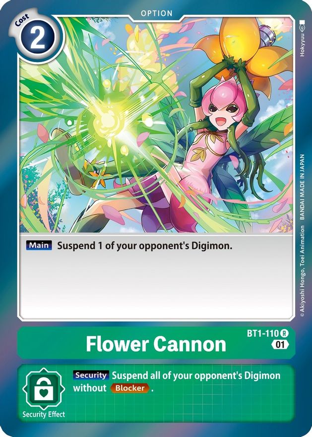 Flower Cannon [BT1-110] [Starter Deck: Ultimate Ancient Dragon] | Event Horizon Hobbies CA