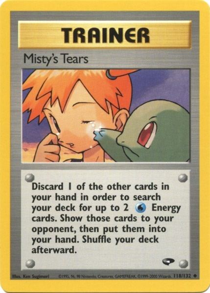 Misty's Tears (118/132) [Gym Challenge Unlimited] | Event Horizon Hobbies CA